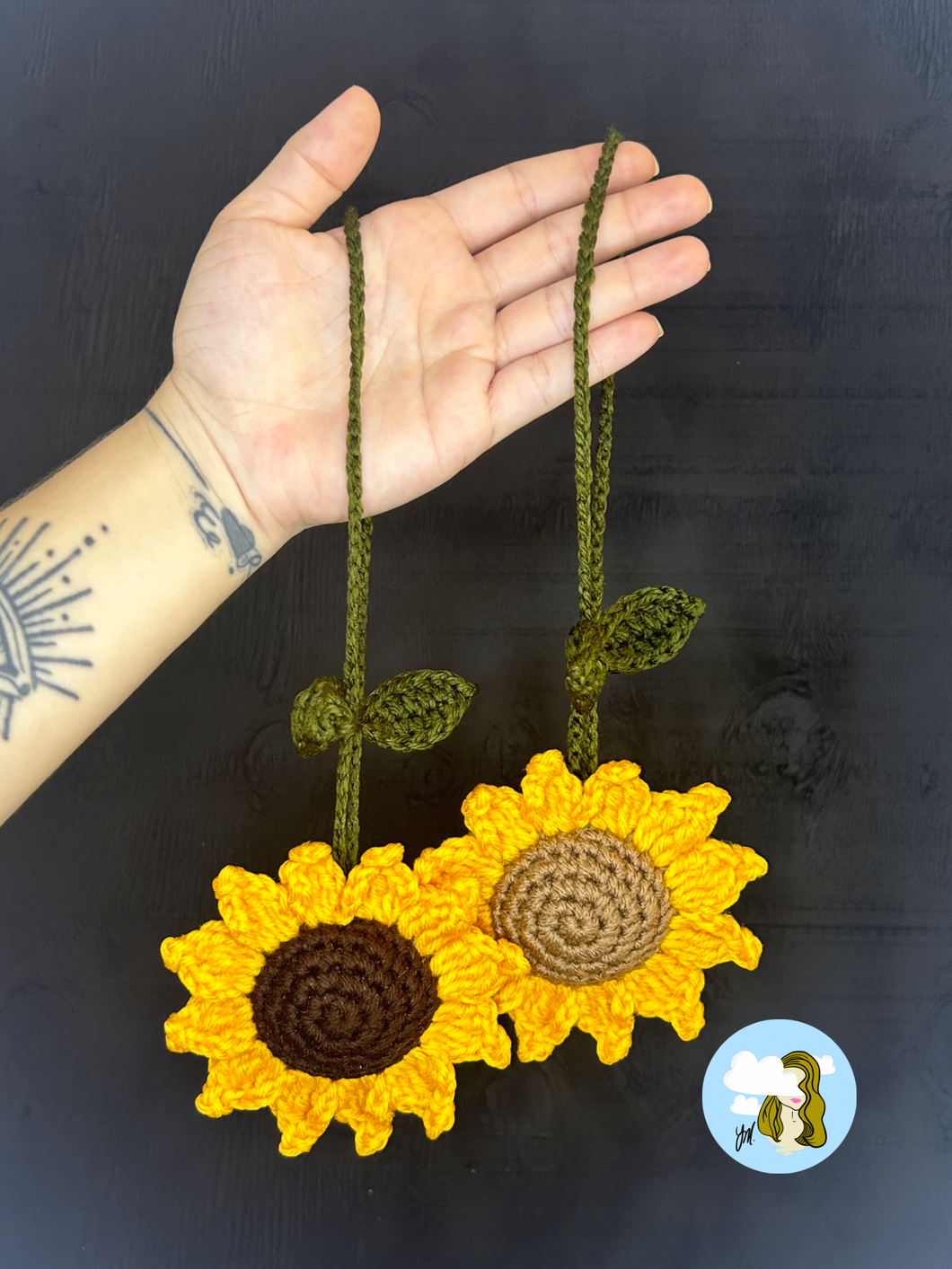 Sunflower car hanger