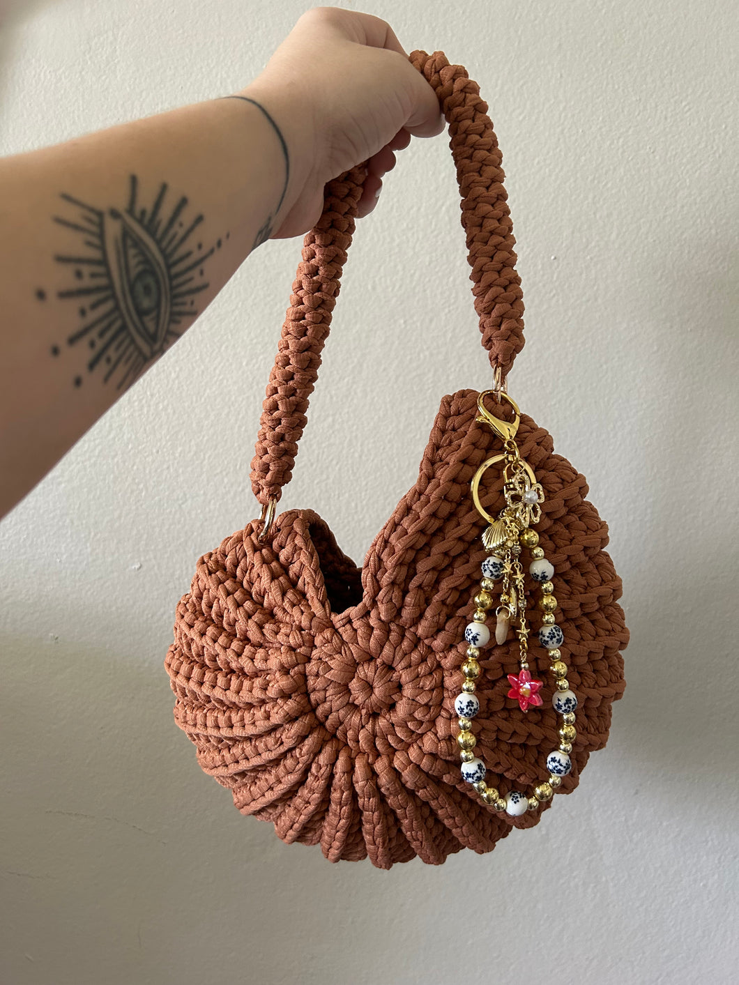 Gold keychain